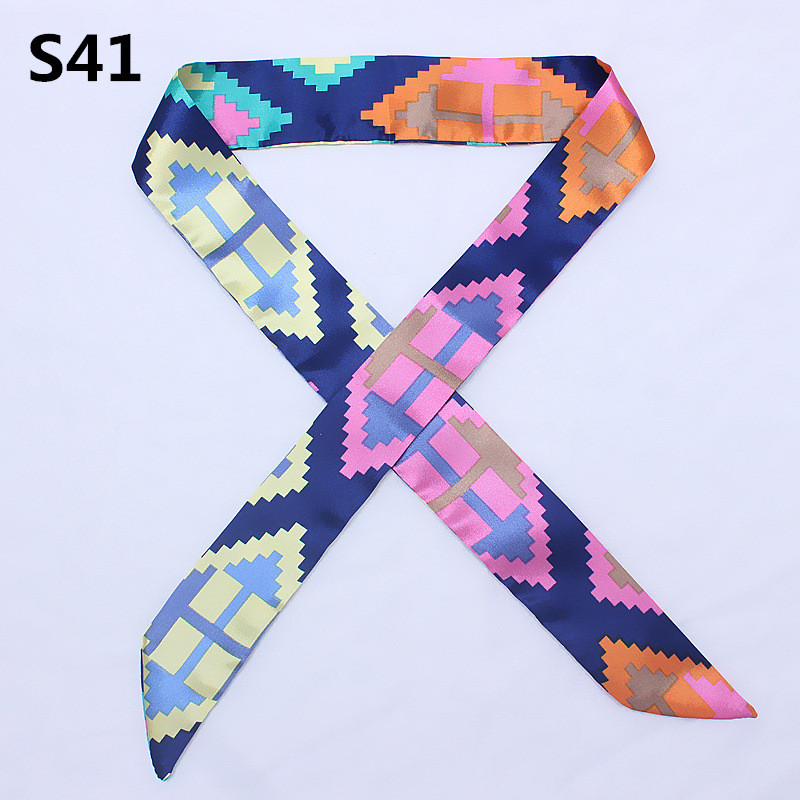 47 Colors Brand Bandana Small  - Scarf Silk Square ulasan dan harga