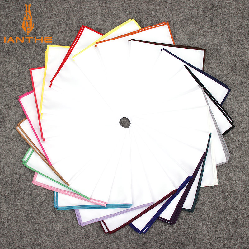 2018 Fashion Mens Cotton White - Handkerchief Cotton Men ulasan dan harga
