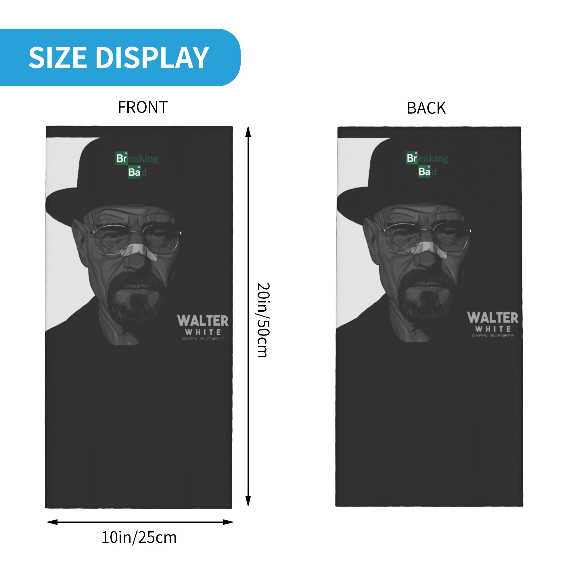 Custom Cool Breaking Bad Walte - Neck Warmer Tube ulasan dan harga