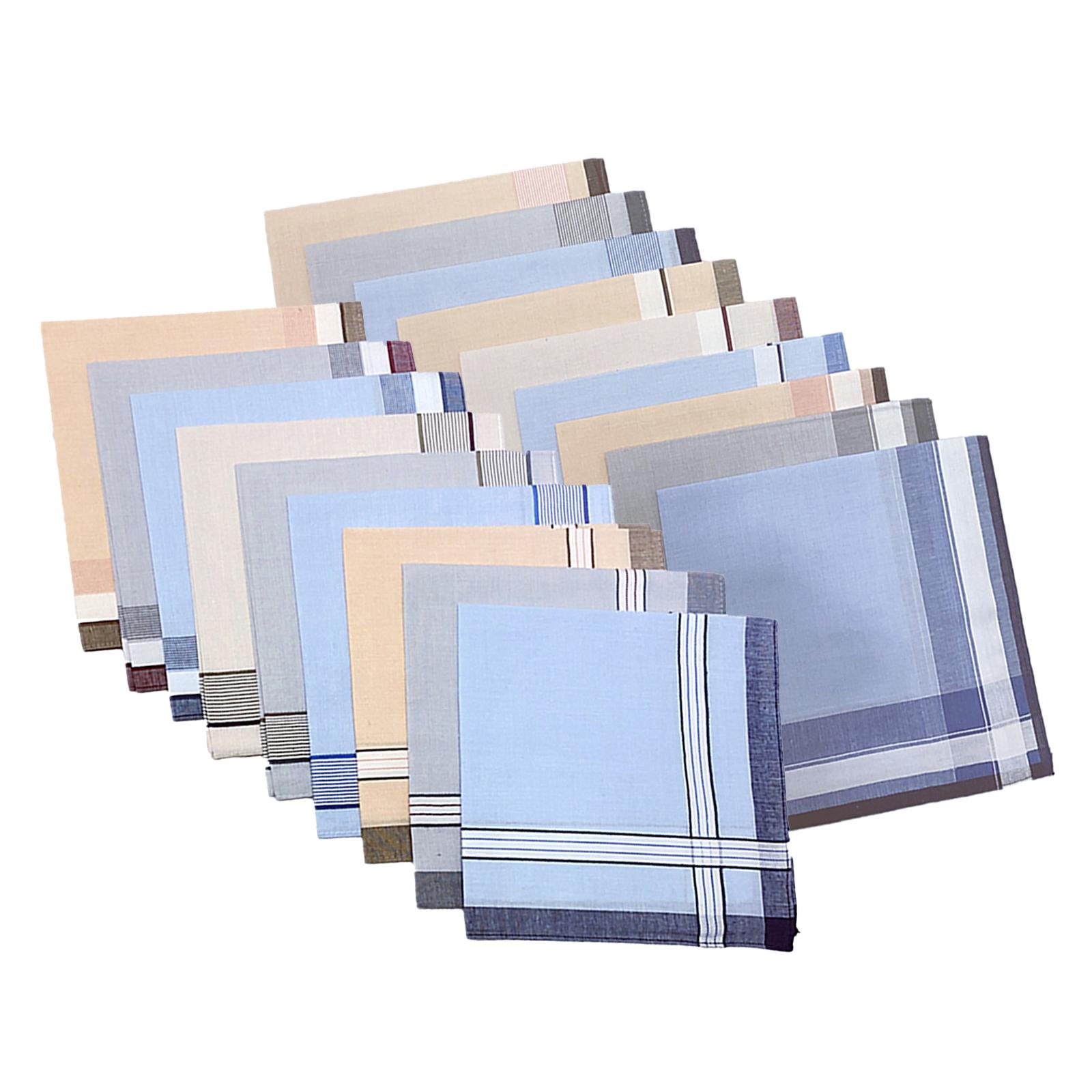 Cotton Men Handkerchiefs 16inc - Handkerchief Cotton Men ulasan dan harga