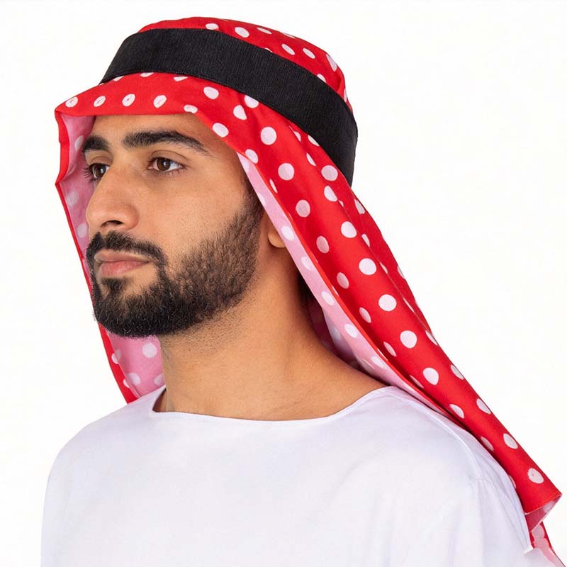 Traditional Arab Costume Arabi - Ascot Neck Scarf ulasan dan harga