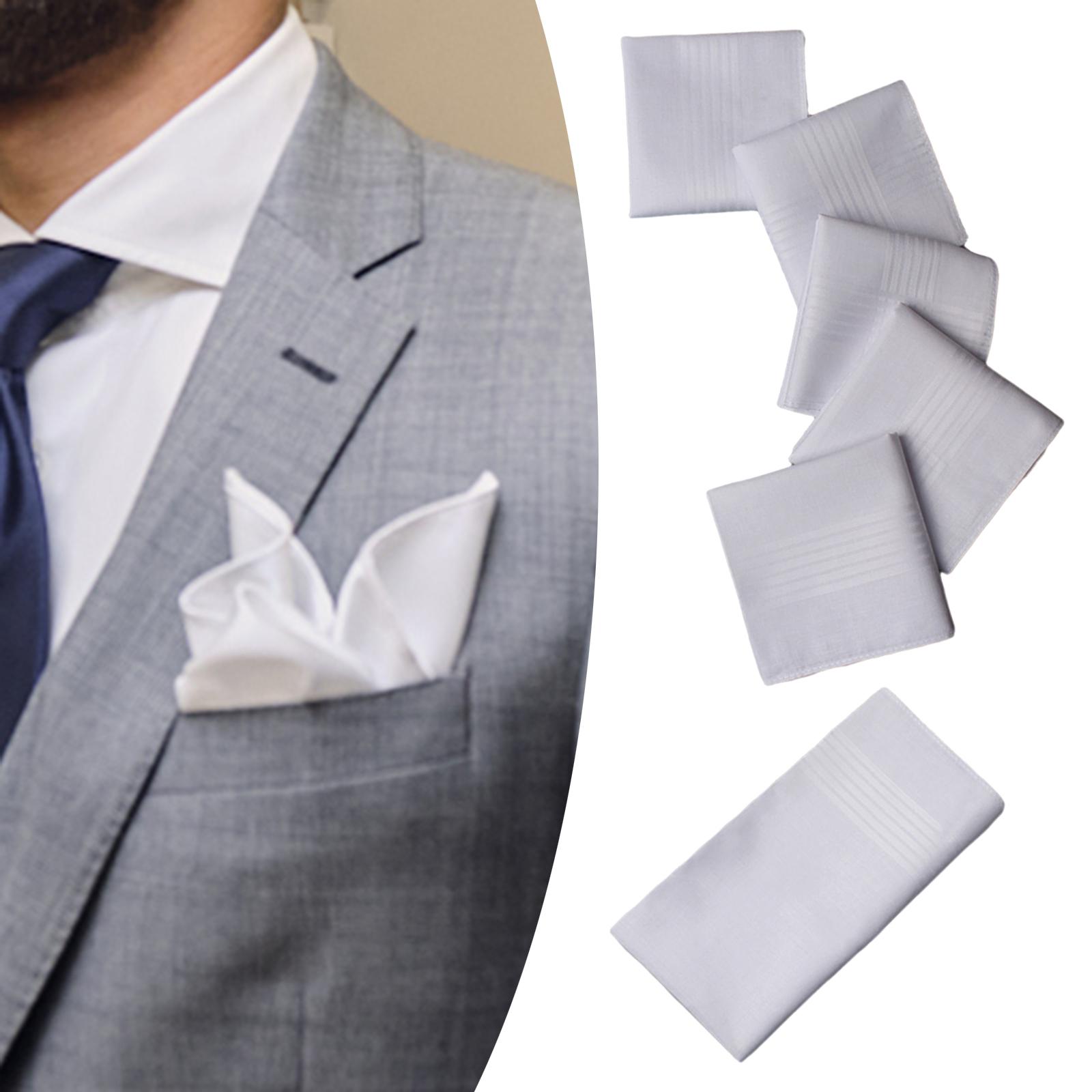 6x Mens Handkerchief Hankies G - Handkerchief Cotton Men ulasan dan harga