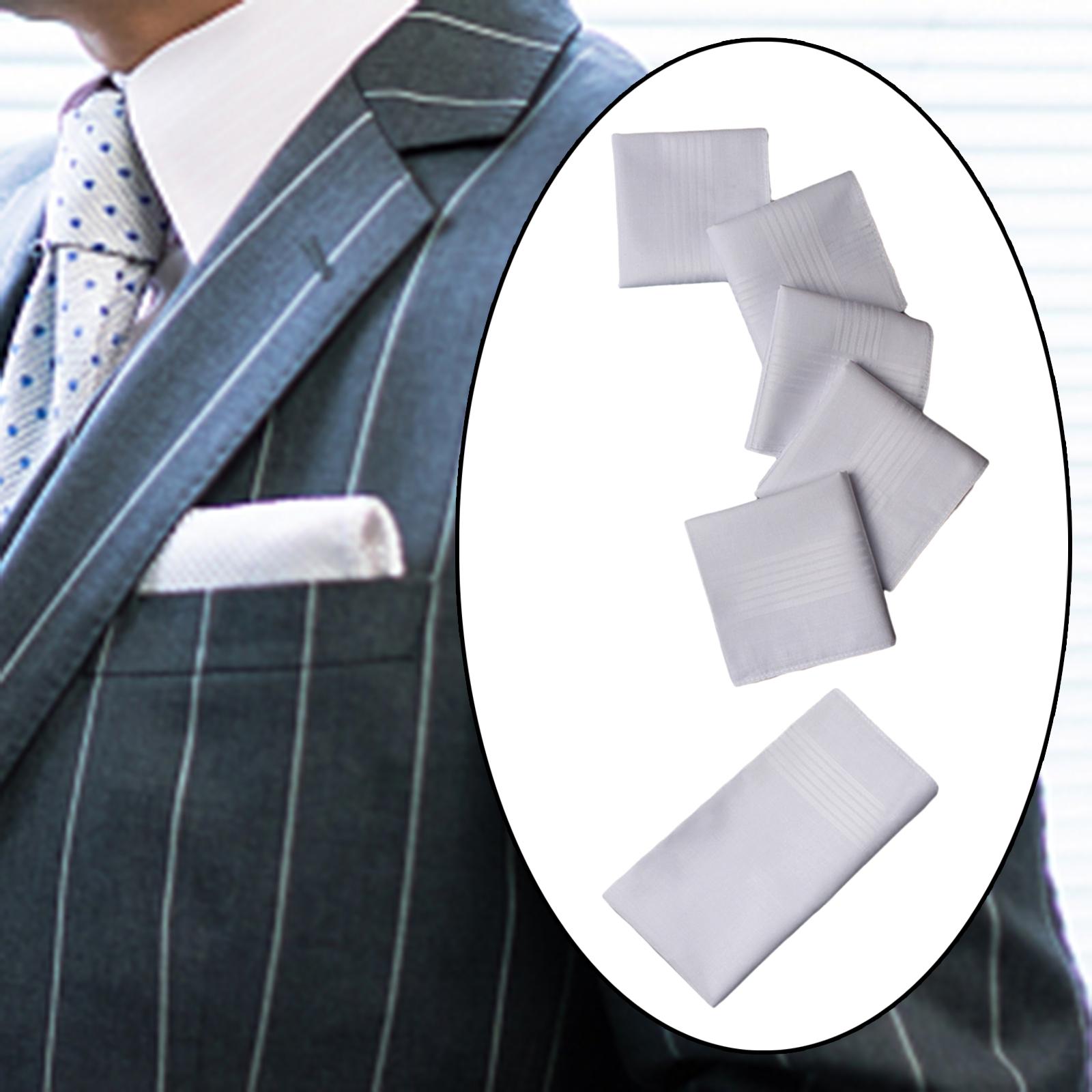 6x Mens Handkerchief Hankies G - Handkerchief Cotton Men ulasan dan harga
